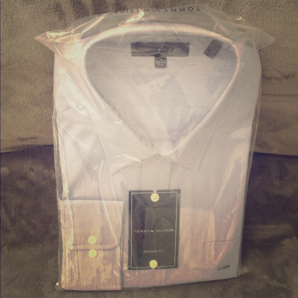 Men’s Button Up Collar Long Sleeve Dress Shirt